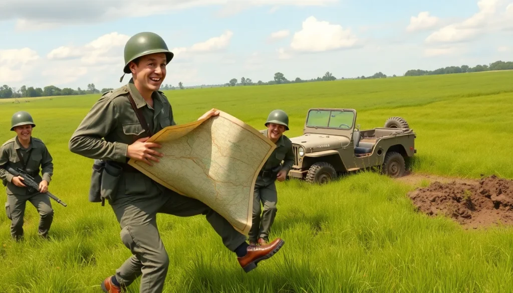 Funny War Movies