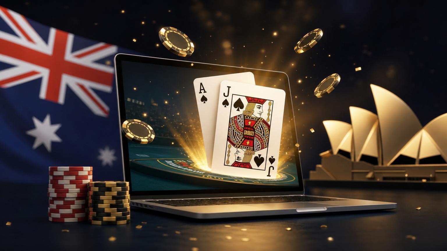 Australian blackjack player winning